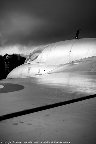 Hawker Hunter Picture Board by Simon Connellan