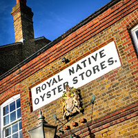 Buy canvas prints of Royal Native Oyster Store, Whitstable  by Simon Connellan