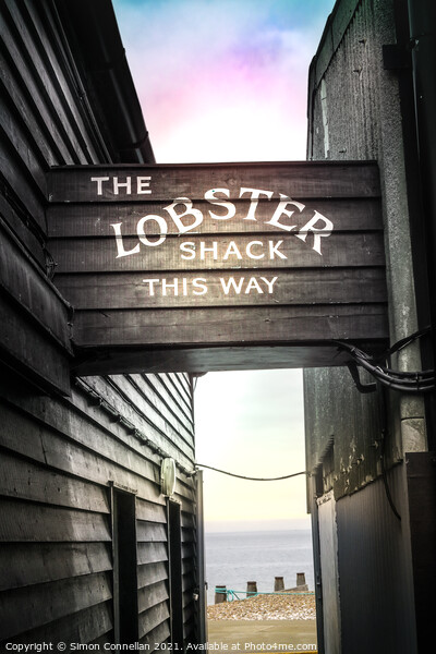 The Lobster Shack, Whitstable  Picture Board by Simon Connellan