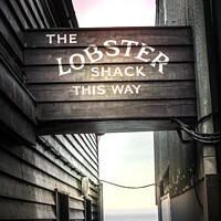 Buy canvas prints of The Lobster Shack, Whitstable  by Simon Connellan