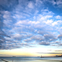 Buy canvas prints of Margate Sunset by Simon Connellan