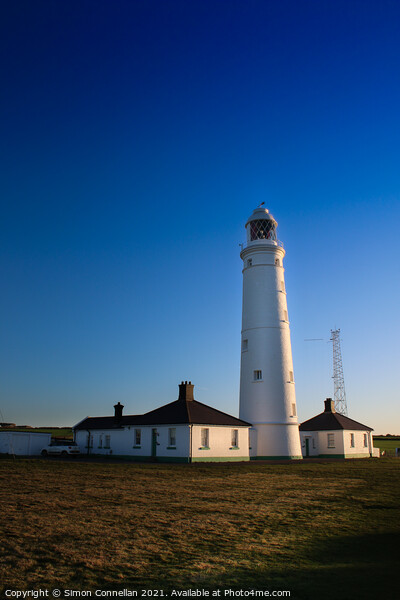 Nash Point Lighthouse Picture Board by Simon Connellan