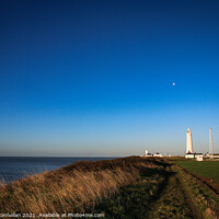 Buy canvas prints of Lighthouse Nash Point by Simon Connellan