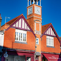 Buy canvas prints of The Old Fire Station, Wimbledon Village by Simon Connellan