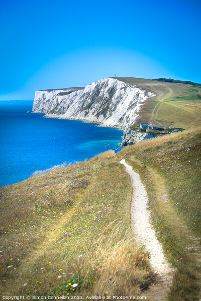 Freshwater Bay, Isle of Wight Picture Board by Simon Connellan