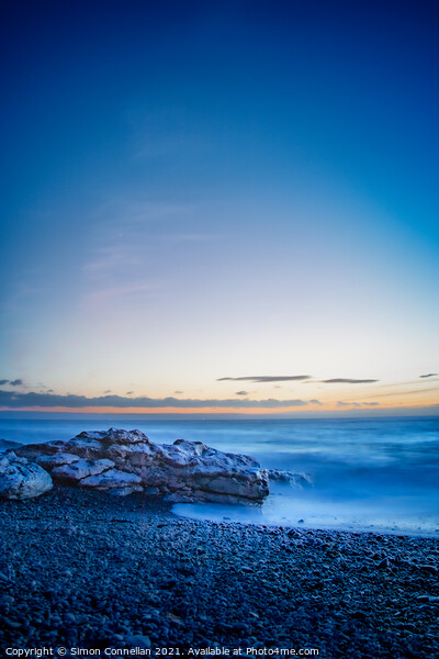 Sunset Ogmore Beach  Picture Board by Simon Connellan