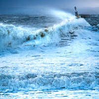 Buy canvas prints of Wild Sea by Simon Connellan