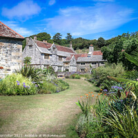 Buy canvas prints of Mottistone Manor, Isle of Wight by Simon Connellan