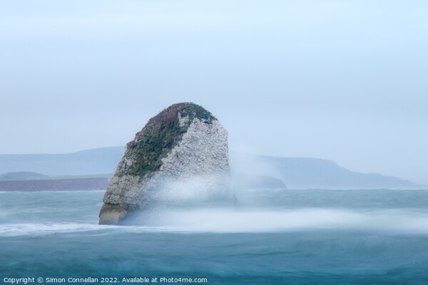 Stag Rock, Freshwater Bay, Isle of Wight Picture Board by Simon Connellan