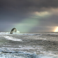 Buy canvas prints of Stormy Skies Freshwater Bay by Simon Connellan