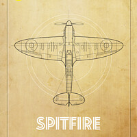 Buy canvas prints of SPITFIRE by Simon Connellan