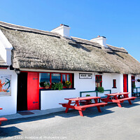 Buy canvas prints of Beach Bar, County Sligo by Simon Connellan