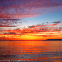 Buy canvas prints of Sunrise over Sligo Bay by Simon Connellan