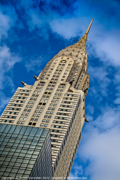 The Chrysler Building New York Picture Board by Simon Connellan