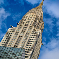 Buy canvas prints of The Chrysler Building New York by Simon Connellan