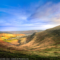 Buy canvas prints of Treorchy, Welsh Valleys by Simon Connellan