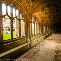 Buy canvas prints of Lacock Cloisters by Simon Connellan