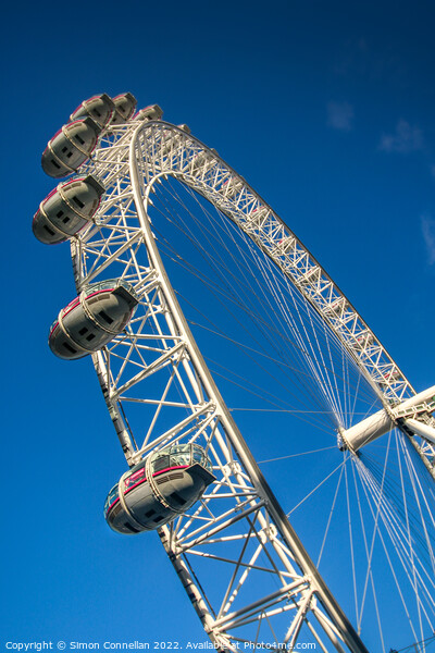 The London Eye, London Picture Board by Simon Connellan