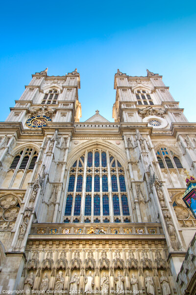 Westminster Abbey  Picture Board by Simon Connellan