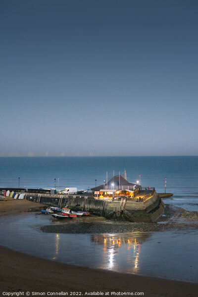 Dusk over Broadstairs Picture Board by Simon Connellan