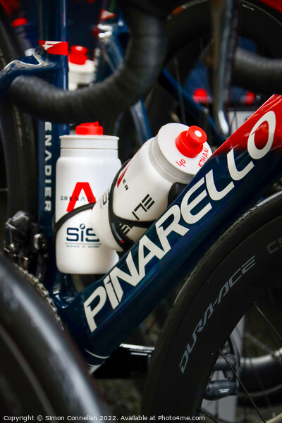 Water bottles Tour de France Picture Board by Simon Connellan