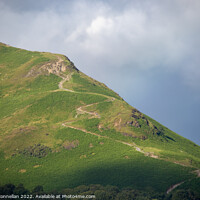 Buy canvas prints of Climbing Catbells, Derwentwater by Simon Connellan