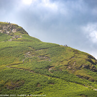Buy canvas prints of Nearing the top, Catbells by Simon Connellan