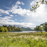 Buy canvas prints of Catbells and Derwentwater by Simon Connellan
