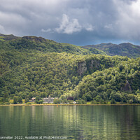 Buy canvas prints of Lodore Falls Hotel, Derwentwater by Simon Connellan