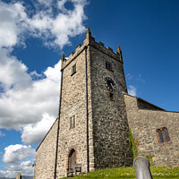 Buy canvas prints of St Michael and All Angels Church, Hawkshead by Simon Connellan