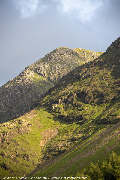 Honister Mountains Picture Board by Simon Connellan