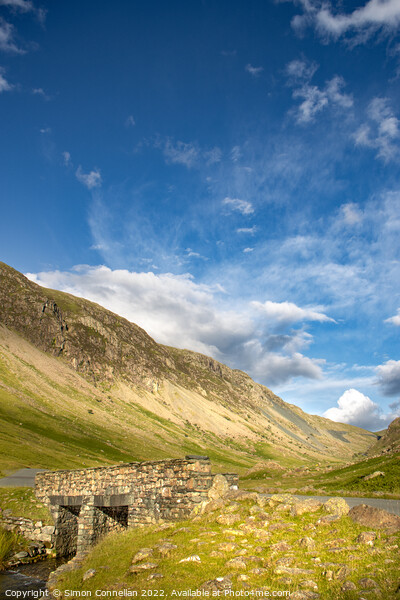 The bridge on Honister Pass Picture Board by Simon Connellan