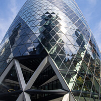 Buy canvas prints of The Gerkin by Simon Connellan