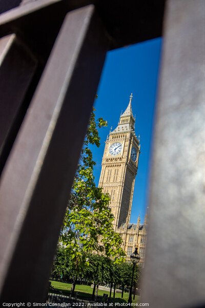 Big Ben, Westminster Picture Board by Simon Connellan