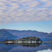 Buy canvas prints of Boats on Loch Carron by Simon Connellan