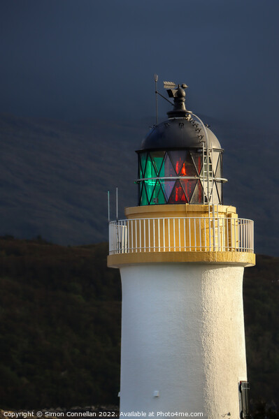 Corran Lighthouse Picture Board by Simon Connellan