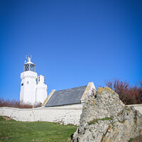 Buy canvas prints of St Catherines Lighthouse by Simon Connellan