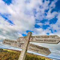 Buy canvas prints of Wight Signs by Simon Connellan