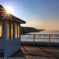 Buy canvas prints of Pier Views at Cromer by Laura Baxter
