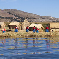 Buy canvas prints of Lake Titicaca by David Leahy