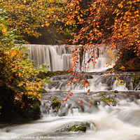 Buy canvas prints of Waterfall in the lake district by Denley Dezign