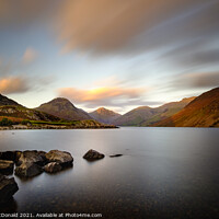 Buy canvas prints of Wastwater Sunrise by Mark McDonald
