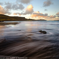 Buy canvas prints of Staffin Sunset by Mark McDonald