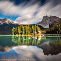 Buy canvas prints of Dramatic Emerald Lake in Yoho National Park by Pierre Leclerc Photography