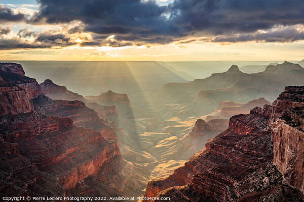 Magical Light of the Grand Canyon Picture Board by Pierre Leclerc Photography