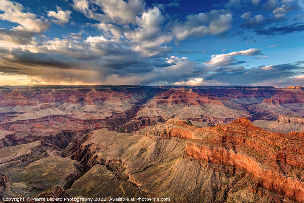 Vast landscape at the Grand Canyon Picture Board by Pierre Leclerc Photography
