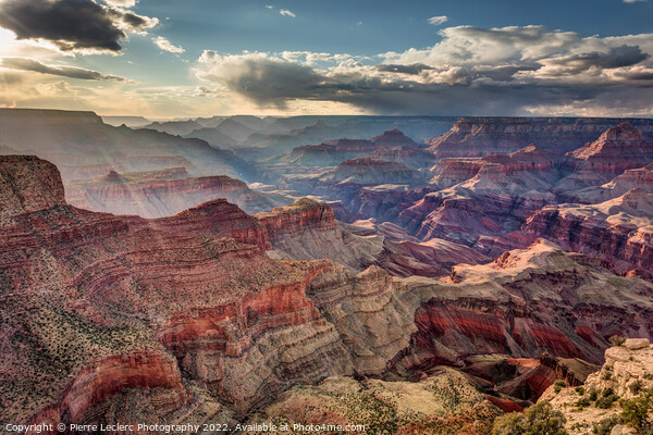 Beautiful light in the Grand Canyon  Picture Board by Pierre Leclerc Photography