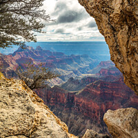 Buy canvas prints of Grand Canyon Nature Frame by Pierre Leclerc Photography