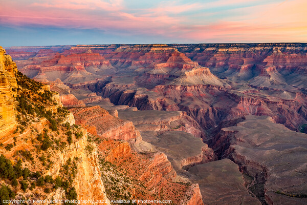 Grand Canyon south rim Sunrise Picture Board by Pierre Leclerc Photography