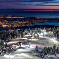 Buy canvas prints of Vancouver City from Grouse Mountain by Pierre Leclerc Photography